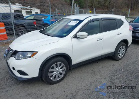2014 Nissan Rogue S z USA, uszkodzony, nr VIN 5N1AT2MT2EC773470